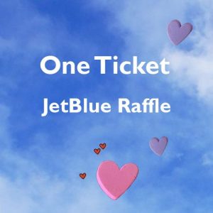 One JetBlue Raffle Ticket