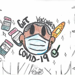 "Mask Up," Cyrus Byrd.