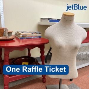 One JetBlue Raffle Ticket